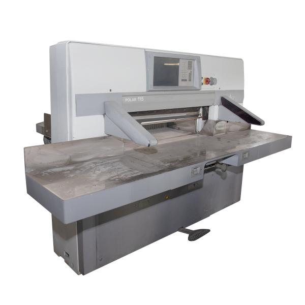 Secondhand Hydraulic Guillotine Paper Cutting Machine Perfect for Advertising