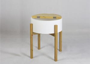 Quality BSCI 48cm Height Round Wood Coffee Table For Bedroom wholesale