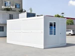 Quality Light Steel Prefabricated Foldable Container House 20ft 40ft wholesale