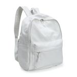 DIY Durable Kids Backpack , Laptop Travel Backpack Natural White Portable