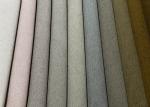 Knitted Chenille Sofa Fabric , 145cm Green Chenille Upholstery Fabric