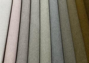 Quality Knitted Chenille Sofa Fabric , 145cm Green Chenille Upholstery Fabric wholesale