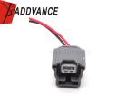 7283-9393-10 Waterproof 2 Pin Female Auto Connector Wire Harness For Nissan