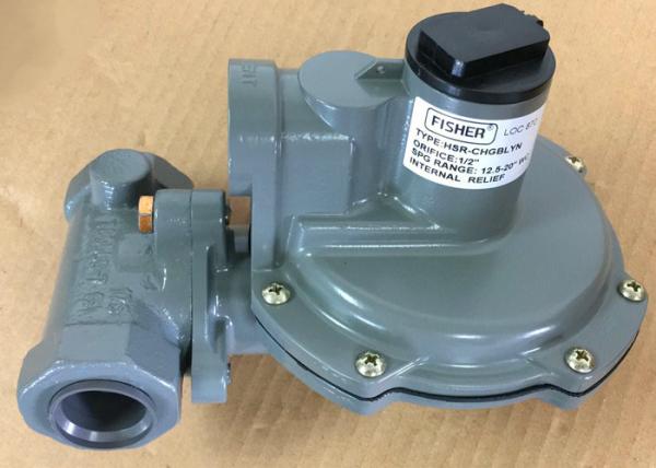 8.6 Bar Fisher HSR Model Gas Regulator Compact Fisher Differential Pressure