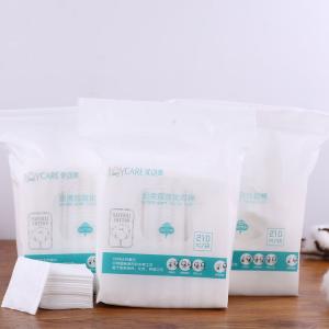 Quality Hypoallergenic Cosmetic Cotton Pads , Cotton Makeup Remover Interwoven wholesale