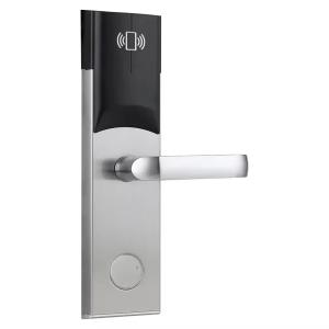 Quality Sliver Hotel Door Lock Anti Theft / Anti Rust Hotel Key Card Locks wholesale