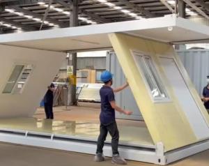 Quality Corrosion Resistance Foldable Container House Welded Steel Structure Container House wholesale