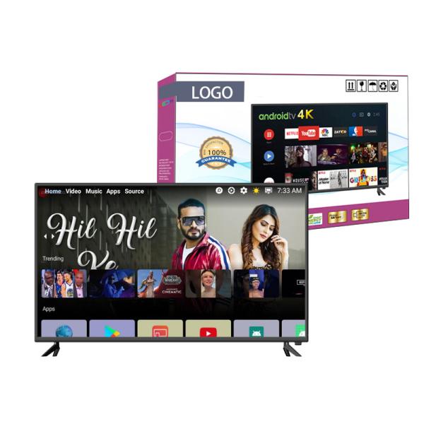 Wholesale Smart TV 24 32 40 43 50 55 65 Inch LED Television Narrow Screen With