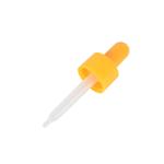 Yellow Smooth Plastic Dropper Pipette 20/410 Cosmetics And Skin Care Dropper