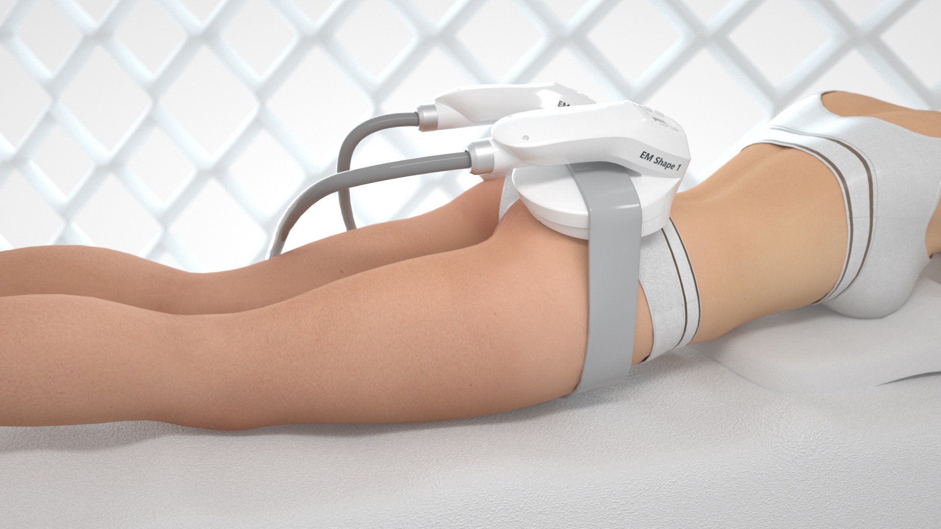 Waterproof RF EMS Muscle Stimulator Machine , ABS EMS Fat Burning Machine