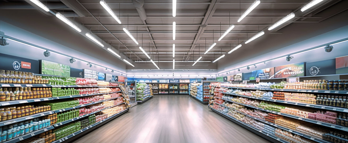 Triproof LED Batten Light With Selectable Color Temperature 3500K/ 4000K/ 5000K/ 5700K/ 6500K