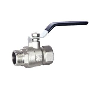 Quality Male Threaded Brass Ball Valve Industrial Materials Brass Ball Valve SS Thread wholesale
