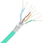 Bulk SFTP CAT5E Cable 24AWG 100MHz for Wholesale Green LSZH High-Speed Data