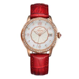 Quality Cowhide Strap Automatic Mechanical Watch Noctilucous Luxury Diamond wholesale