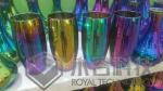 Glass Gold Coating Equipment, Glassware PVD rainbow decorative coatings Machine,