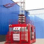 4t total load double cage building construction hoist