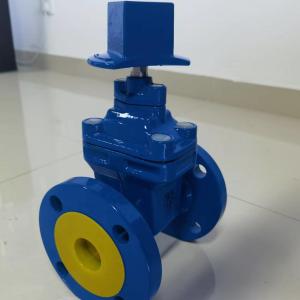 Quality AWWA C515 Ductile Iron DIN F4 Resilient non-rising Stem Sluice Gate Valve wholesale