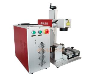 Quality Popular Jewelry Laser Marking Machine With Rotary Device 70W / 100W / 120W wholesale