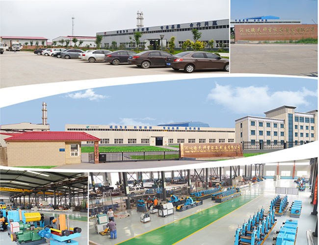 130x130mm Square Round Tube Rolling Mill 7mm Thick Tube Mill Machine