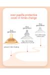 Nitrosamine Free Geometric Breastfeeding Nipple Protector Silicone Breast Shield
