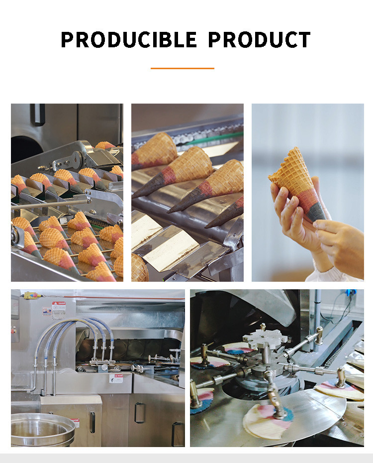 Automatic Cone Production Line , 89 Pieces Of 200*240mm Baking Template Stainless Steel.
