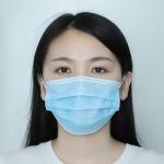 Non Woven 17.5*9.5cm 3 Layers Disposable Face Mask