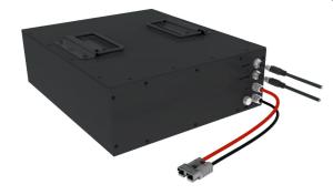 Quality Fast Charging LFP 48V 50Ah Lithium Iron Battery For Warehouse Logistics AGV wholesale