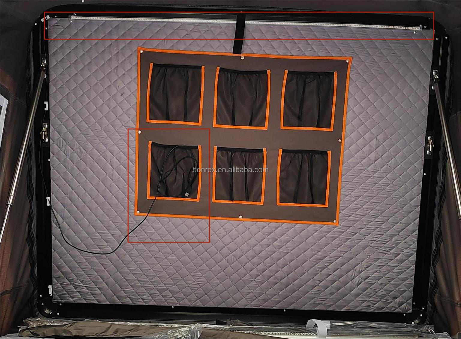 4x4 Triangle Outdoor Shade 2000mm-3000mm Rooftop Tent And Awning