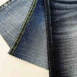 Sanforized Stretchy Right Hand Twill Denim Fabric With Yellow Backside