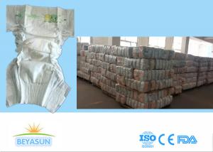 Quality 3D Leak Guard Baby B Grade Diapers With Elastic Waistband Breathable Backsheet wholesale