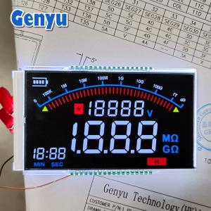 Quality Black Screen Color Segments VA LCD Display wholesale