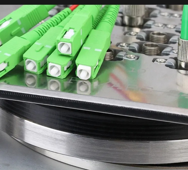 Optical Pigtail Production Line Fiber Patch Cord Making Machine Square Polishing