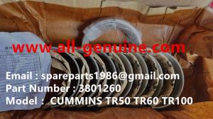 Quality 3801260 MAIN BEARING STANDARD SET CUMMINS TEREX TR100 MINING RIGID DUMP TRUCK OFF HIGHWAY TRUCK GENUINE PARTS wholesale
