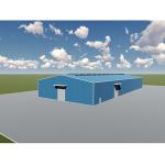 Lightweight Prefabricated Steel Structure Warehouse Customized Peb Steel