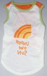 printed pet t-shirts 100% cotton