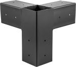 Carbon Steel Pergola Top Rafter Bracket Metal Processing Powder Coated for 2x4