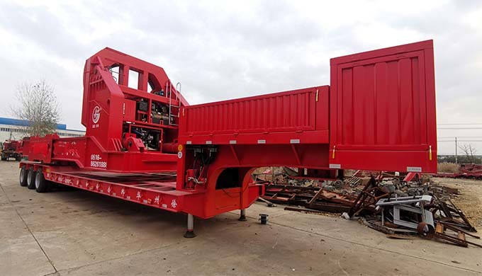 windmill blade rotor trailer
