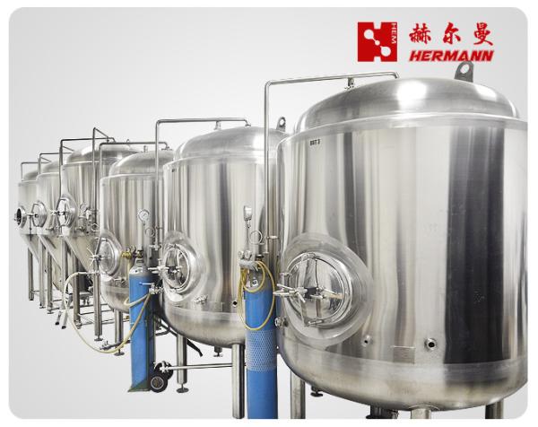 60bbl Stainless Steel 304 Brewing Equipment , Commercial Electric Brewing