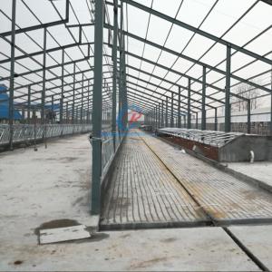 Quality Light Steel Structure Farm Shed , Prefabricated Metal Shed Building wholesale