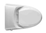 Modern round one piece toilet 250mm 300mm single side flush
