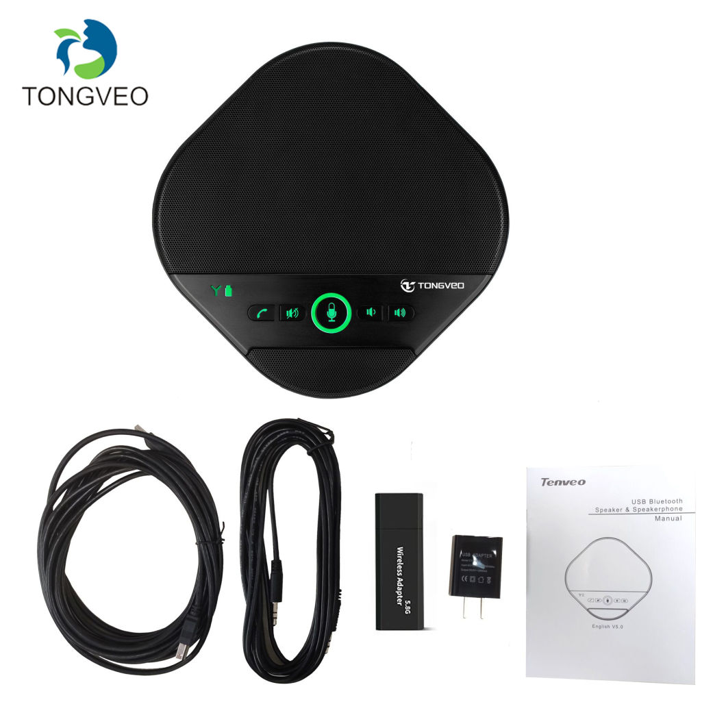 High Quality Wireless USB Microphone Speaker for Lecturer in Video Conference System