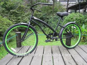 Quality Single Speed 26 Inch Ladies Beach Cruiser Bicycle wholesale