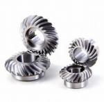 80mm Diameter Spiral Bevel Gear , Small Bevel Gears For Automations Smooth