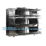 Side Open Individual Temperature Controller 3 Drawers Funeral Equipment Supplies