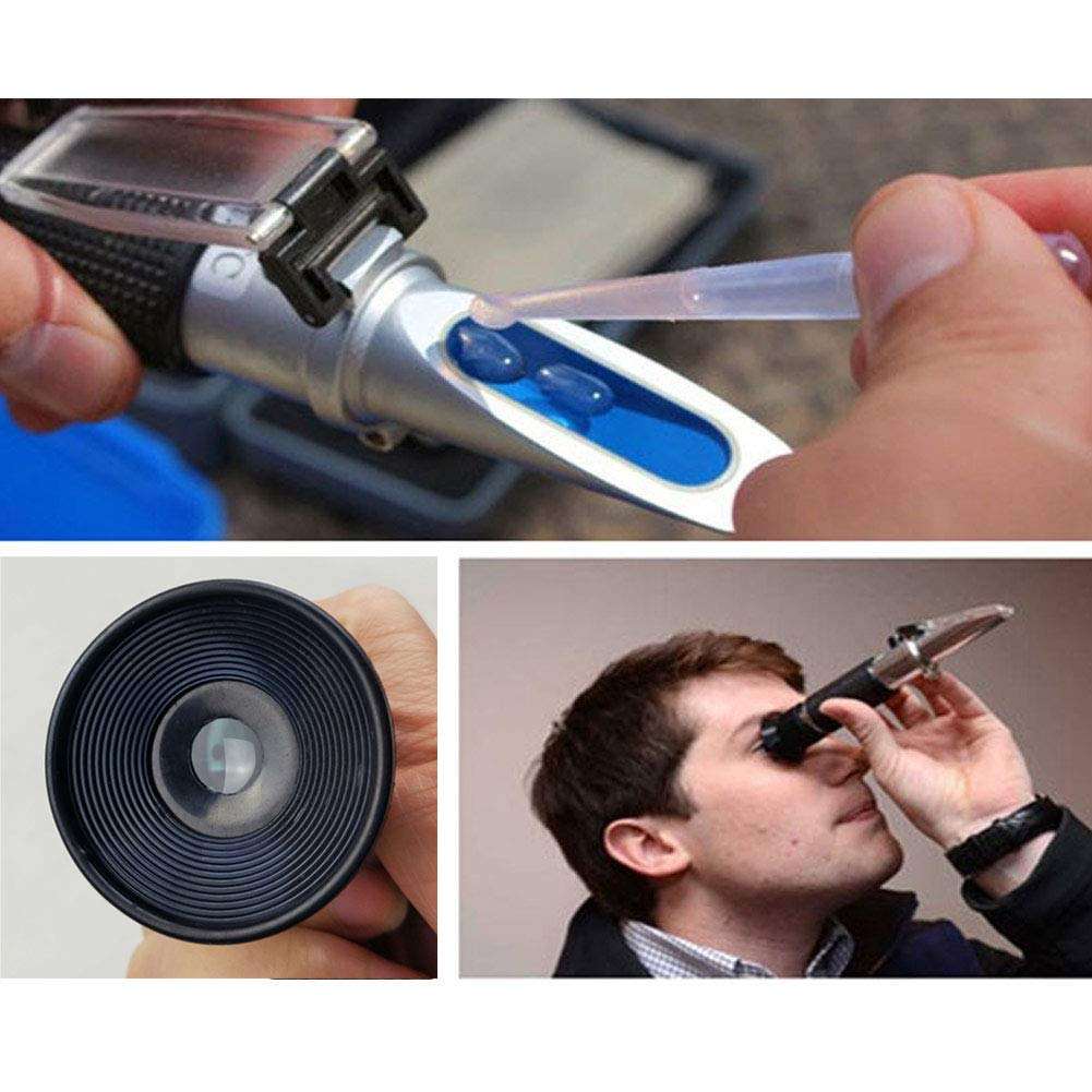 5 in 1 Antifreeze Refractometer Automotive Battery Coolant Tester with Customized OEM
