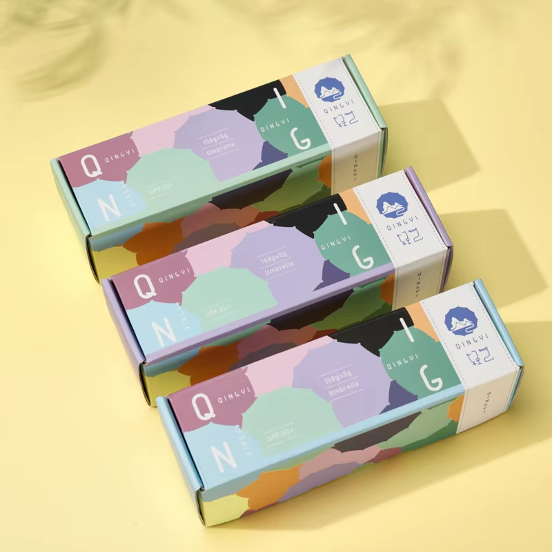 shipping mailer boxes Corrugated Paper Custom Logo For Perfume And Household Products