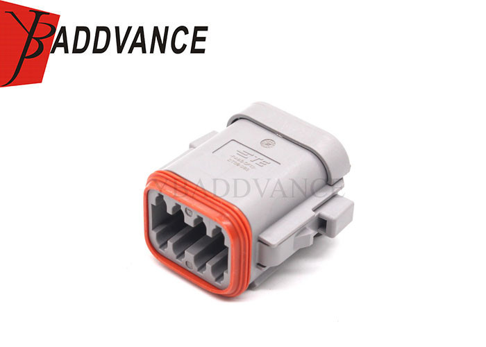 Deutsch Male 8 Pin Waterproof Sealed DT04-08P-CE01 14-20 AWG Gray Connector