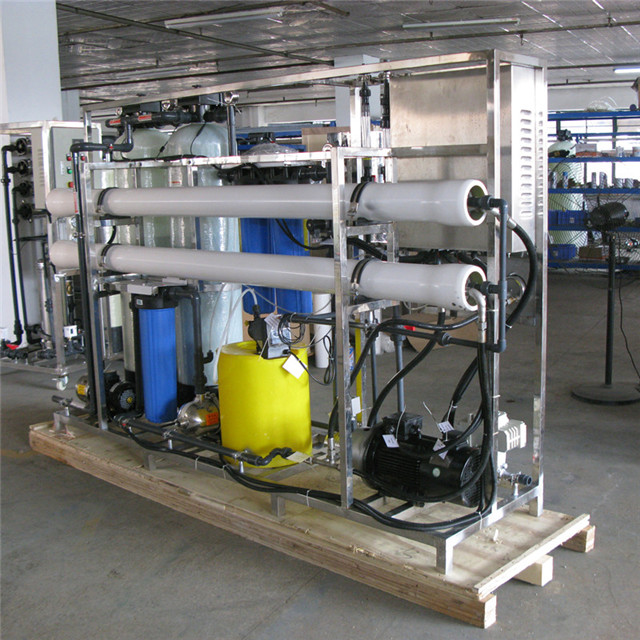 3.3kw Seawater Reverse Osmosis Desalination Plant on land 75% Recovery