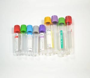 Quality Medical Equipment Plain Blood Collection Tube Red Glass Top No Additive wholesale