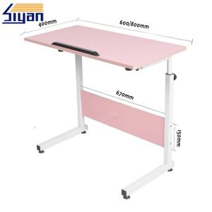 Quality European Tyle Pink Adjustable Table Top 15mm-25mm Thickness , 1 Year Warranty wholesale